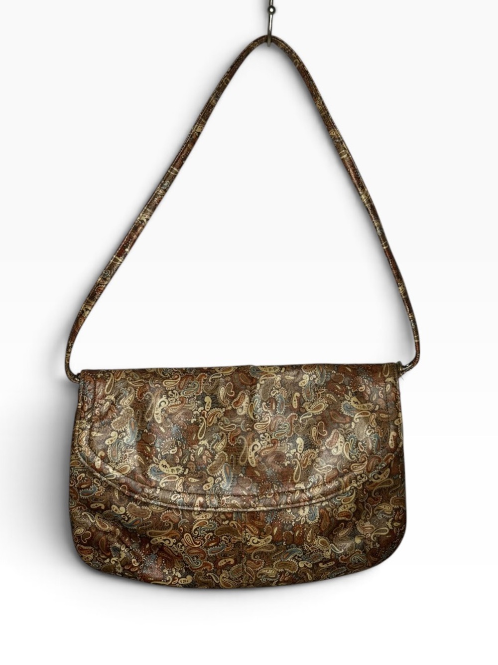 Vintage Frenchy of California Purse Paisley Shoulder Bag